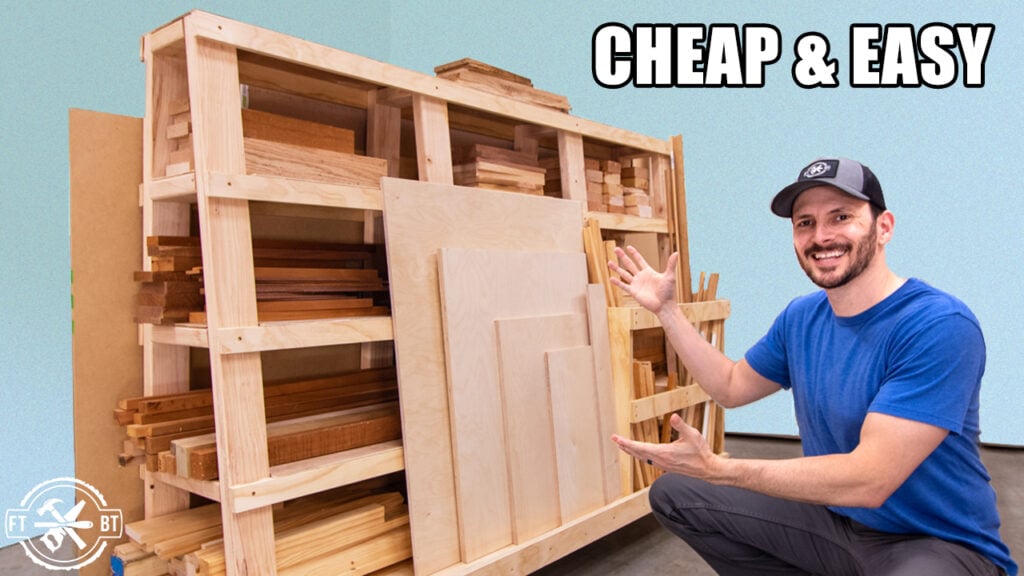 DIY Lumber Cart