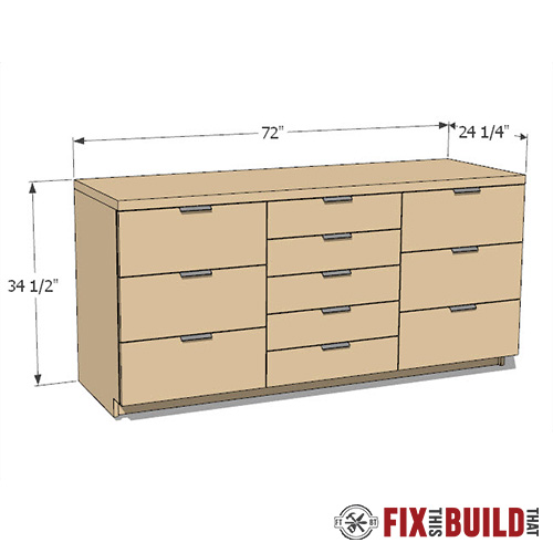 diy storage cabinets build plans