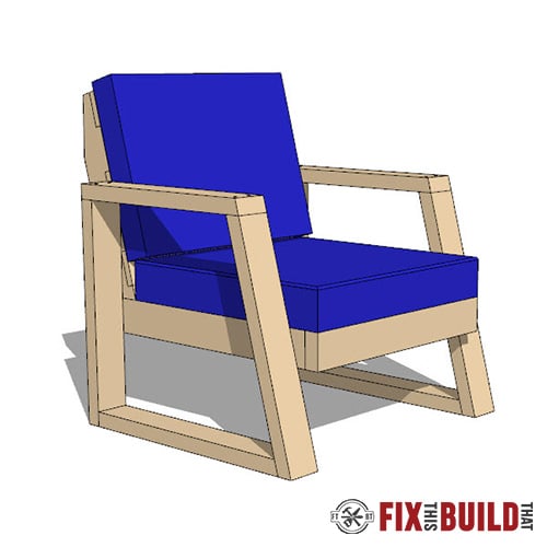 easy diy patio chair plans
