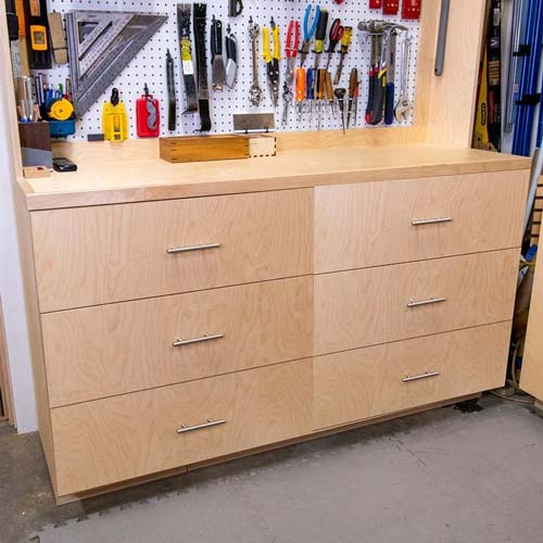 3 drawer base cabinet photo