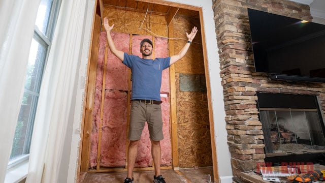 How to remove an old TV Niche