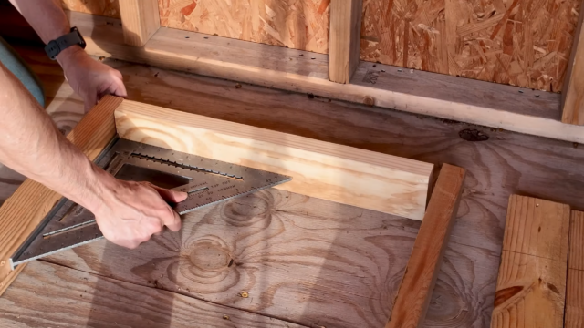 screw together frames for the DIY storage tote rack
