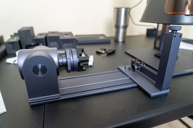 Setting up Rotary Extension for Laserpecker LP5
