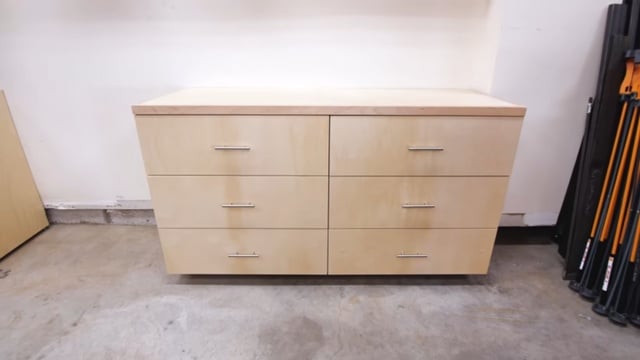 DIY 3-Drawer Base Cabinets