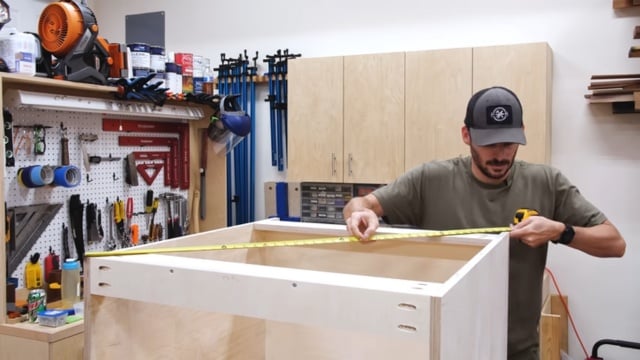 DIY 3-Drawer Base Cabinets